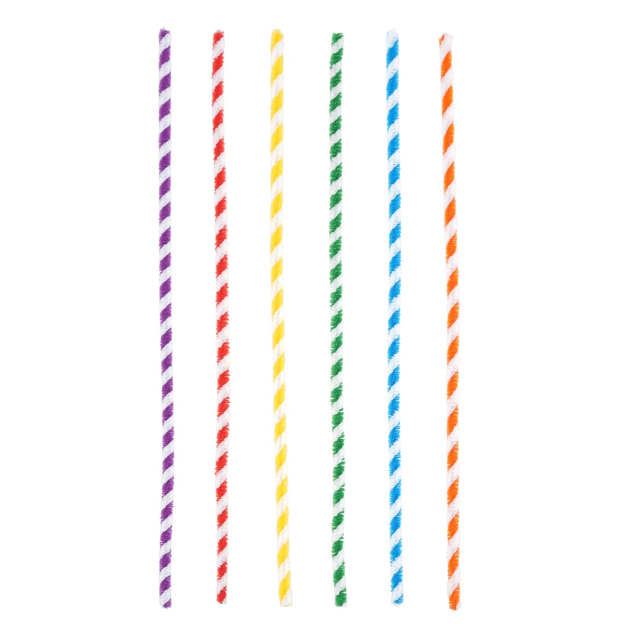 Primary Stripes Mix Chenille Pipe Cleaners, 25ct. by Creatology™